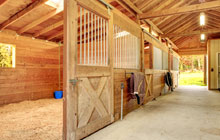 Racecourse stable construction leads